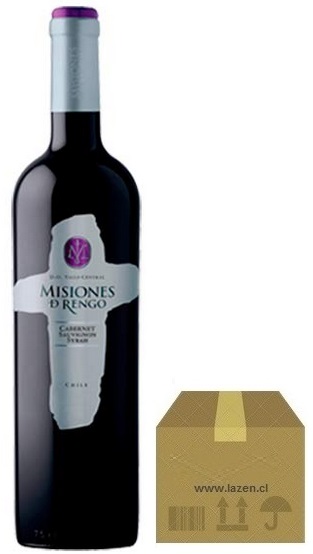 MISIONES DE RENGO MERLOT 750CC CAJAx12