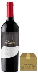 DE GRAS RESERVA CABERNET SAUVIGNON 750CC CAJAx6