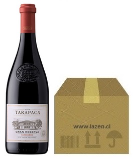 VINO TARAPACA GRAN RESERVA CARMENERE 750CC CAJAx6