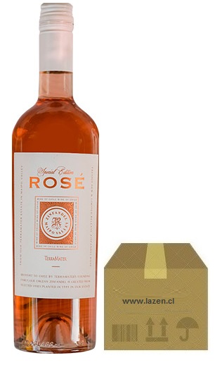 VINO TERRAMATER VINEYARD ROSE 750CC CAJAx6