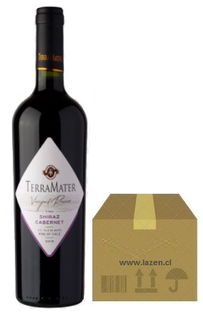 TERRAMATER VINEYARD SHIRAZ-CAB.SAUV 750CC CAJAx6