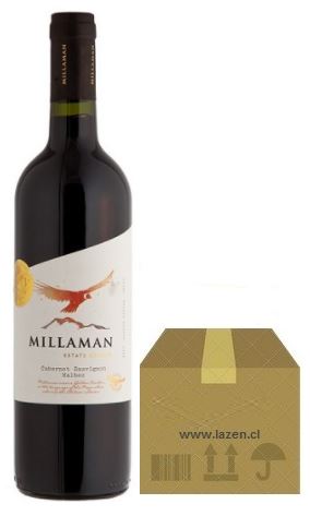 MILLAMAN ESTATE RESERVE CABERNET-MALBEC 750CC CAJAx6