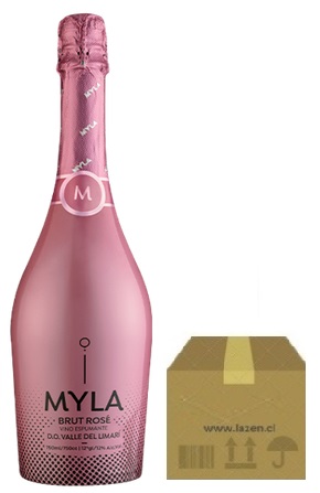 ESPUMANTE MYLA BRUT ROSE 750CC 12º CAJAx6