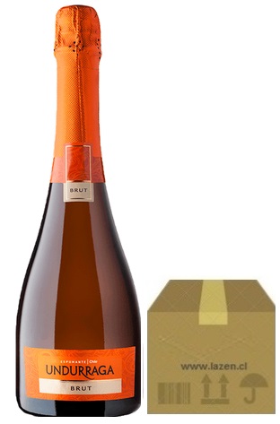 ESPUMANTE UNDURRAGA BRUT 750CC CAJAx6