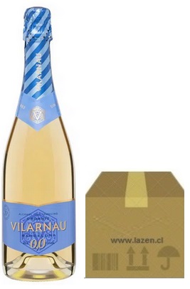 ESPUMANTE VILLARNAU BRUT CERO 750CC CAJAx6