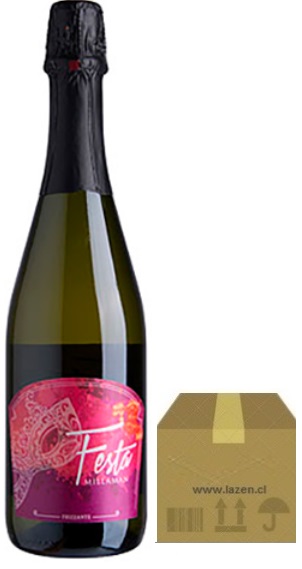 ESPUMANTE FESTA MOSCATO MILLAMAN 750CC CAJAx6