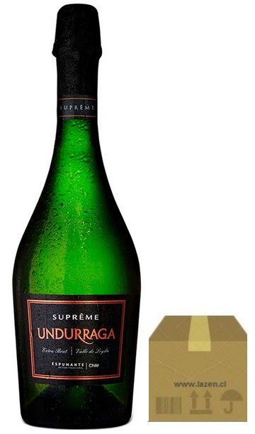 ESPUMANTE UNDURRAGA BRUT SUPREME TARRO 750CC CAJAx6