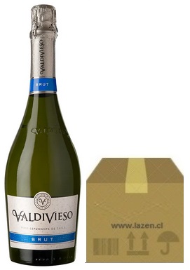 ESPUMANTE VALDIVIESO BRUT 750CC 12GL CAJAx12