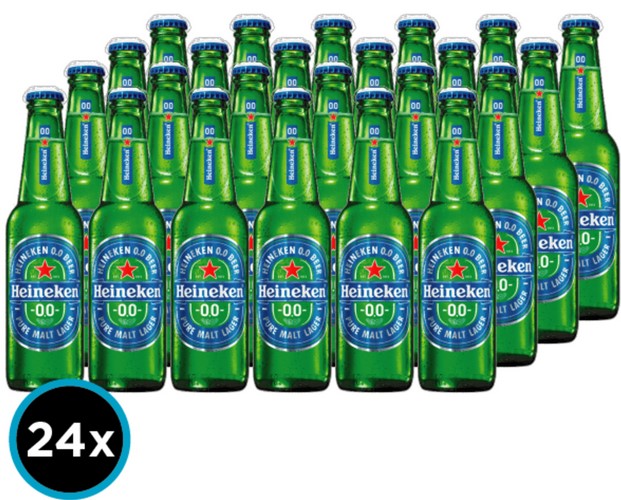 HEINEKEN ZERO 330CC PACKx24