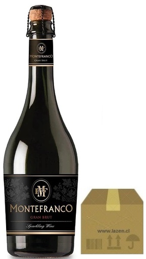 ESPUMANTE MONTEFRANCO GRAN BRUT 750CC CAJAx6