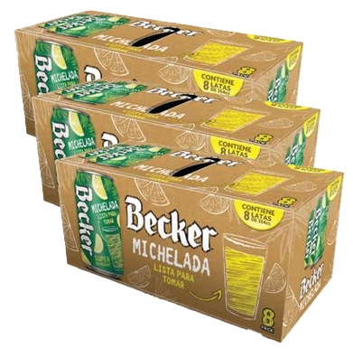 BECKER MICHELADA PACKx24  (3x8)