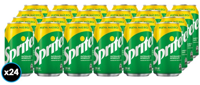 SPRITE 350CC LATA DISPLAYx24