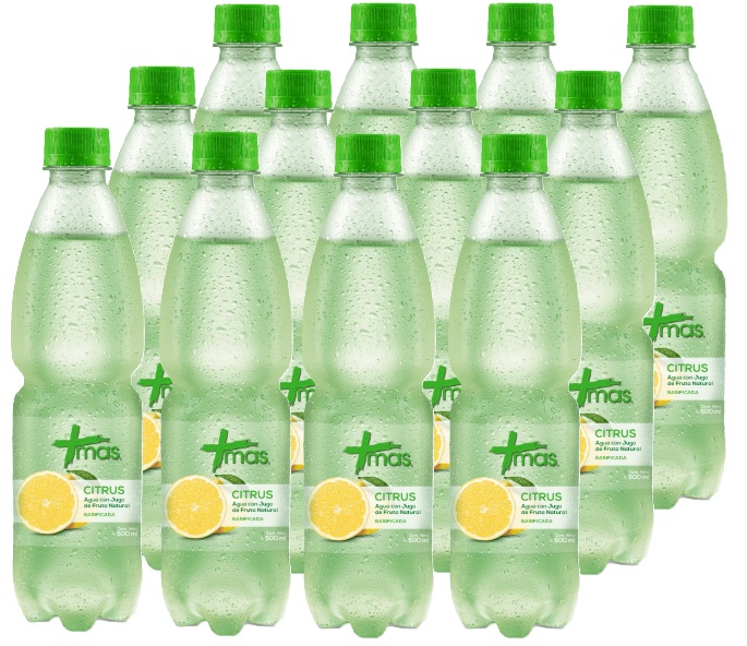 CACHANTUN MAS CITRUS 500CC DISPLAYx12