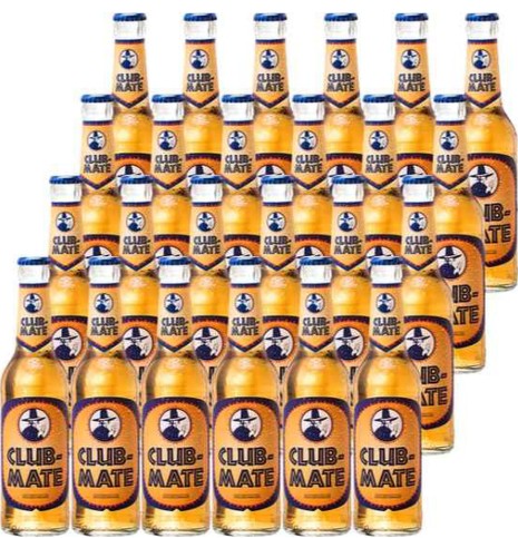BEBIDA CLUB MATE NATURAL 330CC CAJAx24