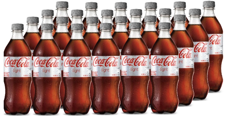 COCA COLA LIGHT 591CC DISPLAYx24