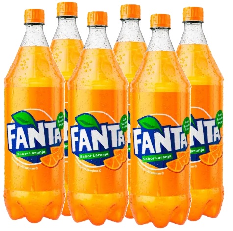 FANTA 1000CC PET DISPLAYx6