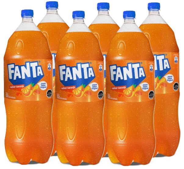 FANTA PET 3000CC DISPLAYx6