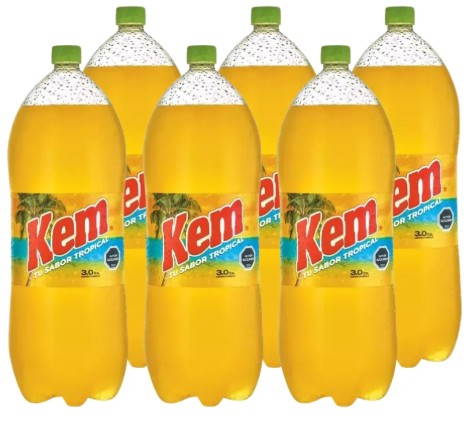KEM PIÑA PET 3000CC DISPLAYx6