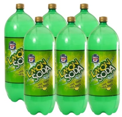 LIMON SODA PET 3000CC DISPLAYx6