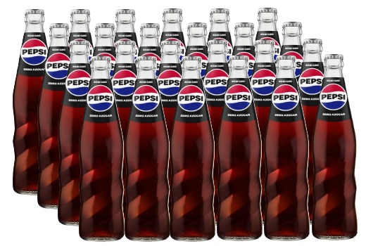 PEPSI ZERO 350CC VIDRIO RET CAJAx24