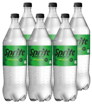 SPRITE ZERO PET 1500CC DISPLAYx6