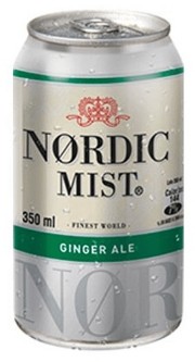 NORDIC MIST GINGER ALE LATA 350CC