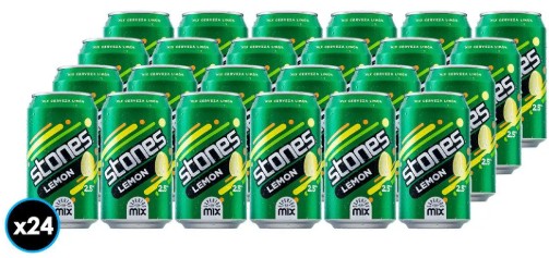 LEMON STONES LATA 350CC CAJAx24