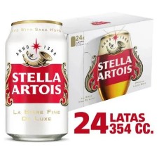 CERVEZA STELLA ARTOIS LATA 354CC PACKx24