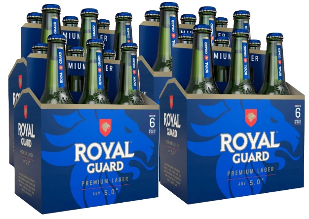 CERVEZA ROYAL GUARD 355CC PACKx24