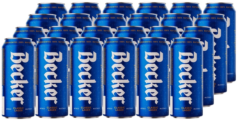 CERVEZA BECKER LATA 473CC PACKx24