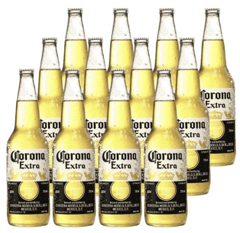 CERVEZA CORONA EXTRA 620CC PACKx12
