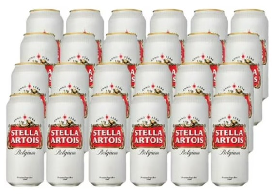 STELLA ARTOIS 473CC PACKx24