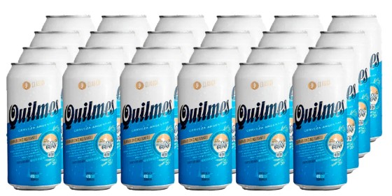 CERVEZA QUILMES LATA 473CC PACKx24
