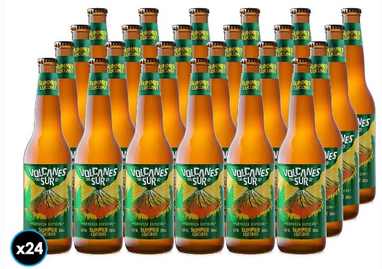 VOLCANES DEL SUR LUCUMA 350CC PACKx24