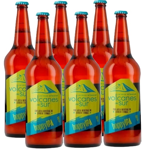 VOLCANES DEL SUR IPA 1050CC PACKx6