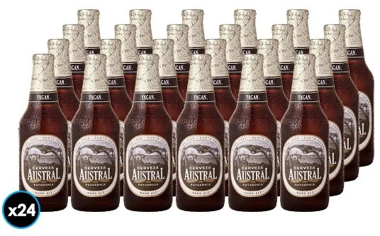 AUSTRAL YAGAN DARK ALE 330CC PACKx24