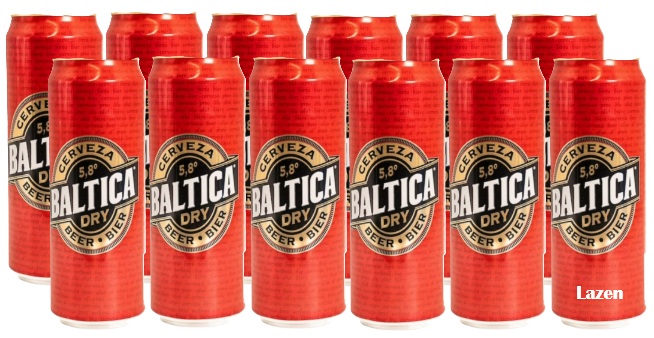 CERVEZA BALTICA LATA 710CC PACKx12