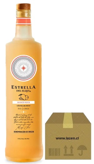 ESTRELLA DEL ELQUI MANGO SOUR 750CC 14º CAJAx6