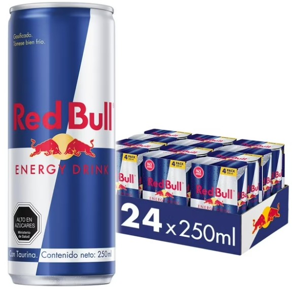 RED BULL ENERGETICA 250CC PACKx24