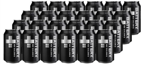 ENERGETICA BATTERY ZERO 330CC PACKx24