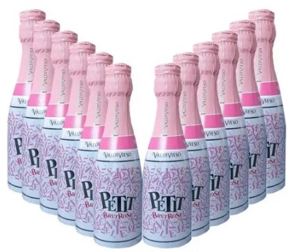 ESPUMANTE VALDIVIESO PETIT BRUT ROSE 187CC CAJAx12