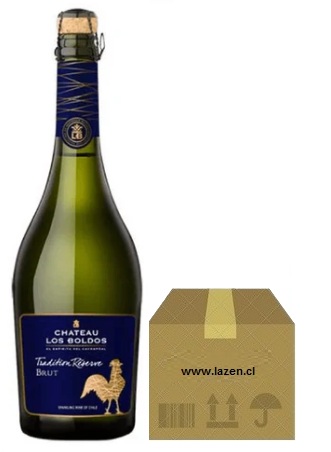 ESPUMANTE CHATEAU LOS BOLDOS RSVA BRUT 750CC CAJAx6