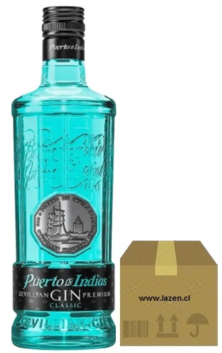 GIN PUERTO DE INDIAS CLASSIC 700CC CAJAx6