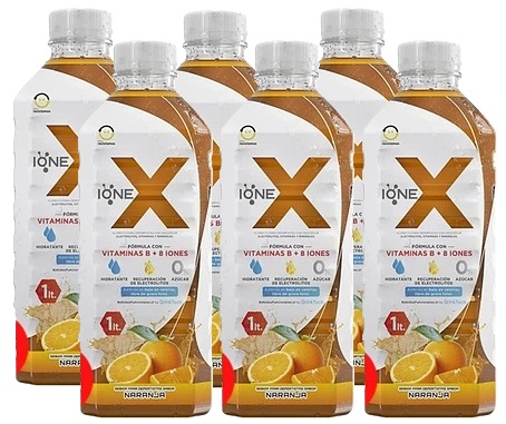 IONEX NARANJA 1000CC PACKx6