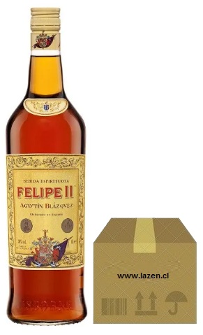 BRANDY FELIPE II 750CC 40º CAJAx12