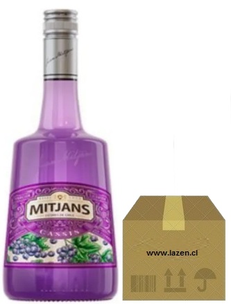 CREMA DE CASSIS MITJANS 750CC 25° CAJAx12
