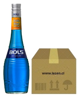 CURACAO BLUE BOLS 750CC 24° CAJAx12