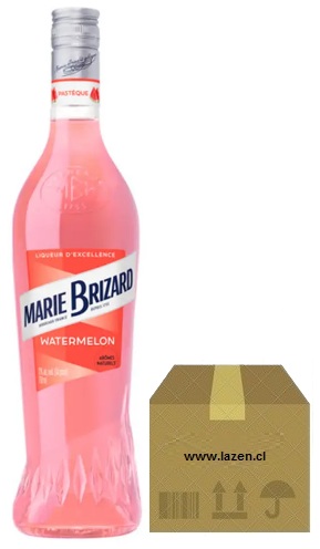 LICOR MARIE BRIZARD WATERMELON 700CC 17º CAJAx6