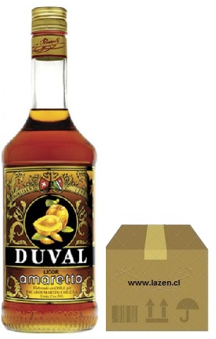AMARETTO DUVAL 750CC 28º CAJAx12