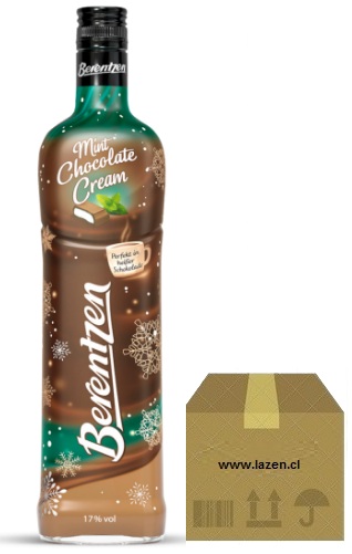 BERENTZEN CREAM MENTA-CHOCOLATE 700CC CAJAx6